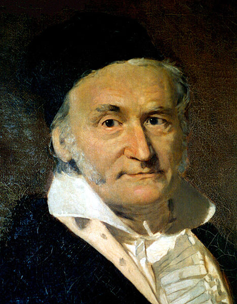 Carl Friedrich Gauß (1777-1855)